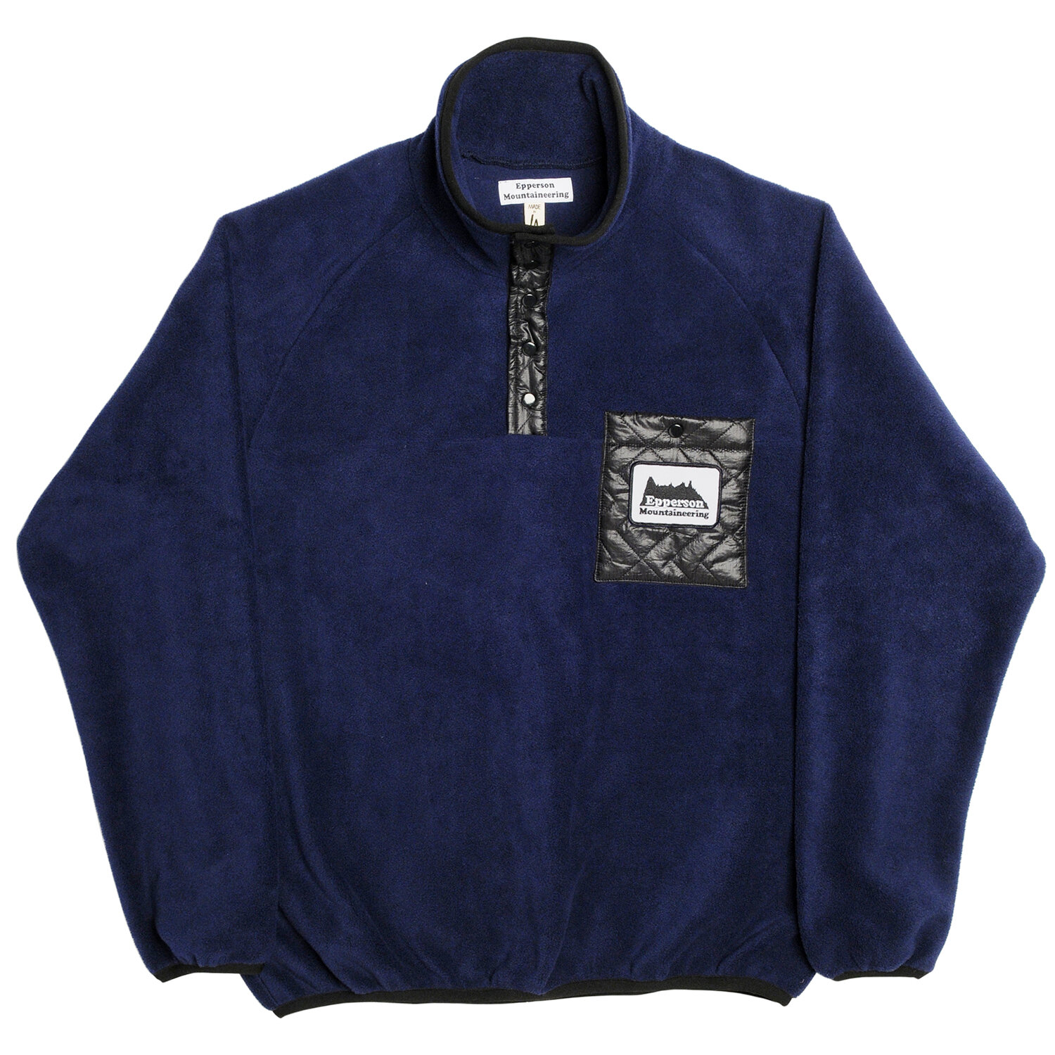 Fleece Pullover - Solid Navy — Epperson Mountaineering